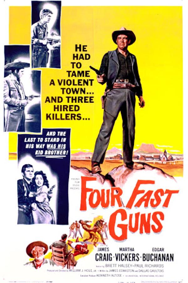 Four Fast Guns (1959)